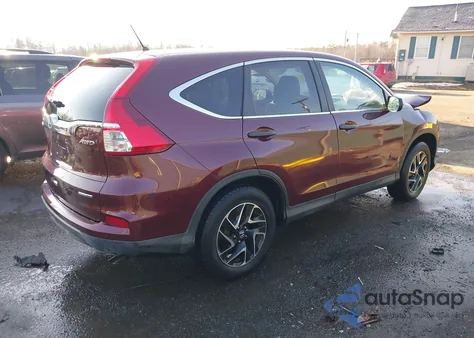 2016 Honda Cr-V Se from USA, damaged, VIN 2HKRM4H40GH668985